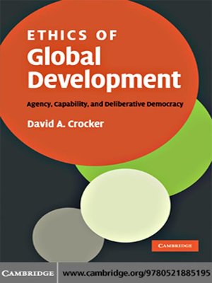 cover image of Ethics of Global Development